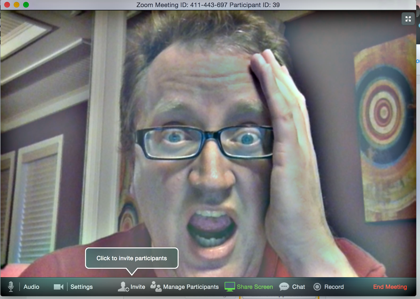 Video conferencing is awful… I mean awesome… no, awful… aww shucks.